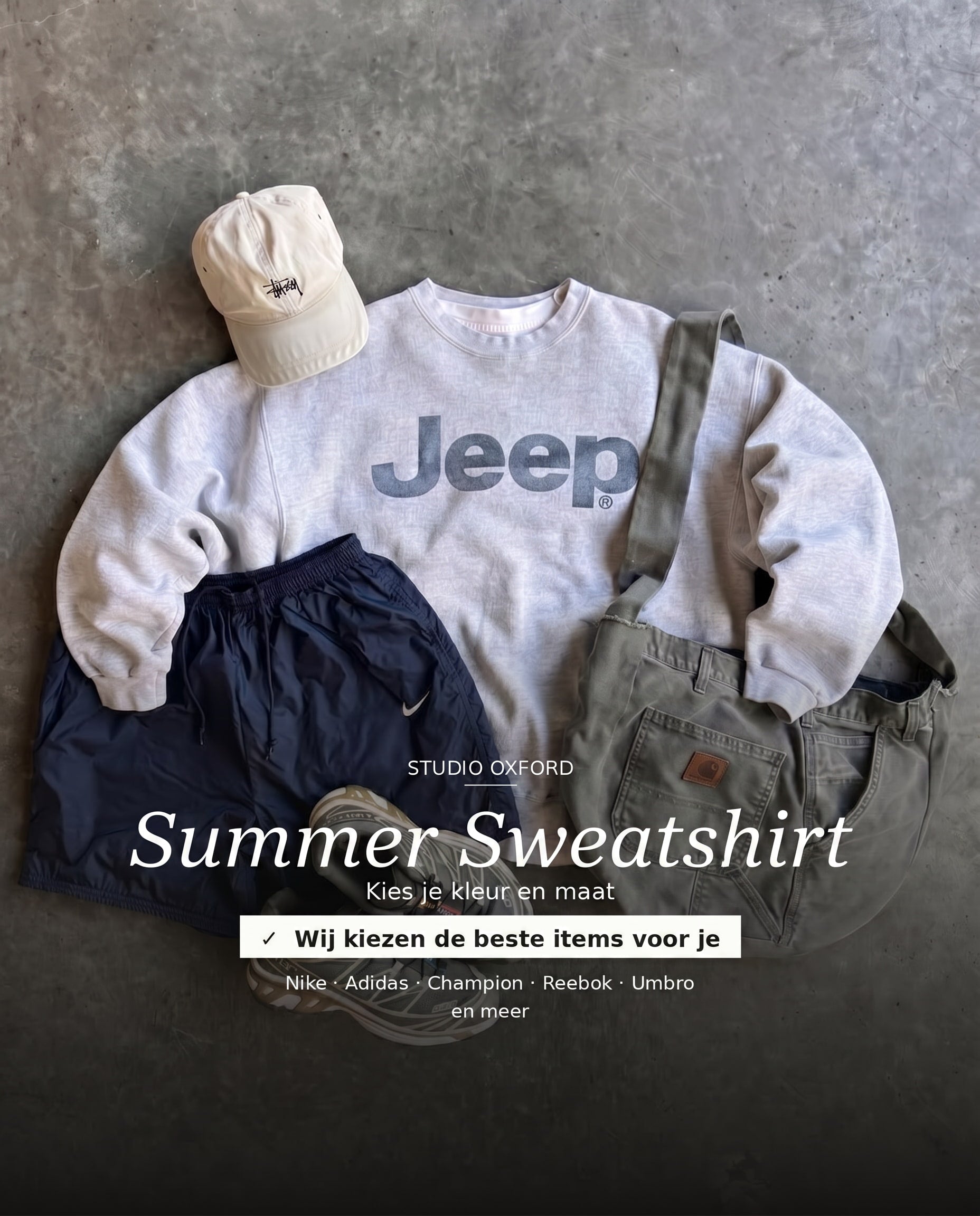 Premium Summer Vintage Mystery Sweatshirt