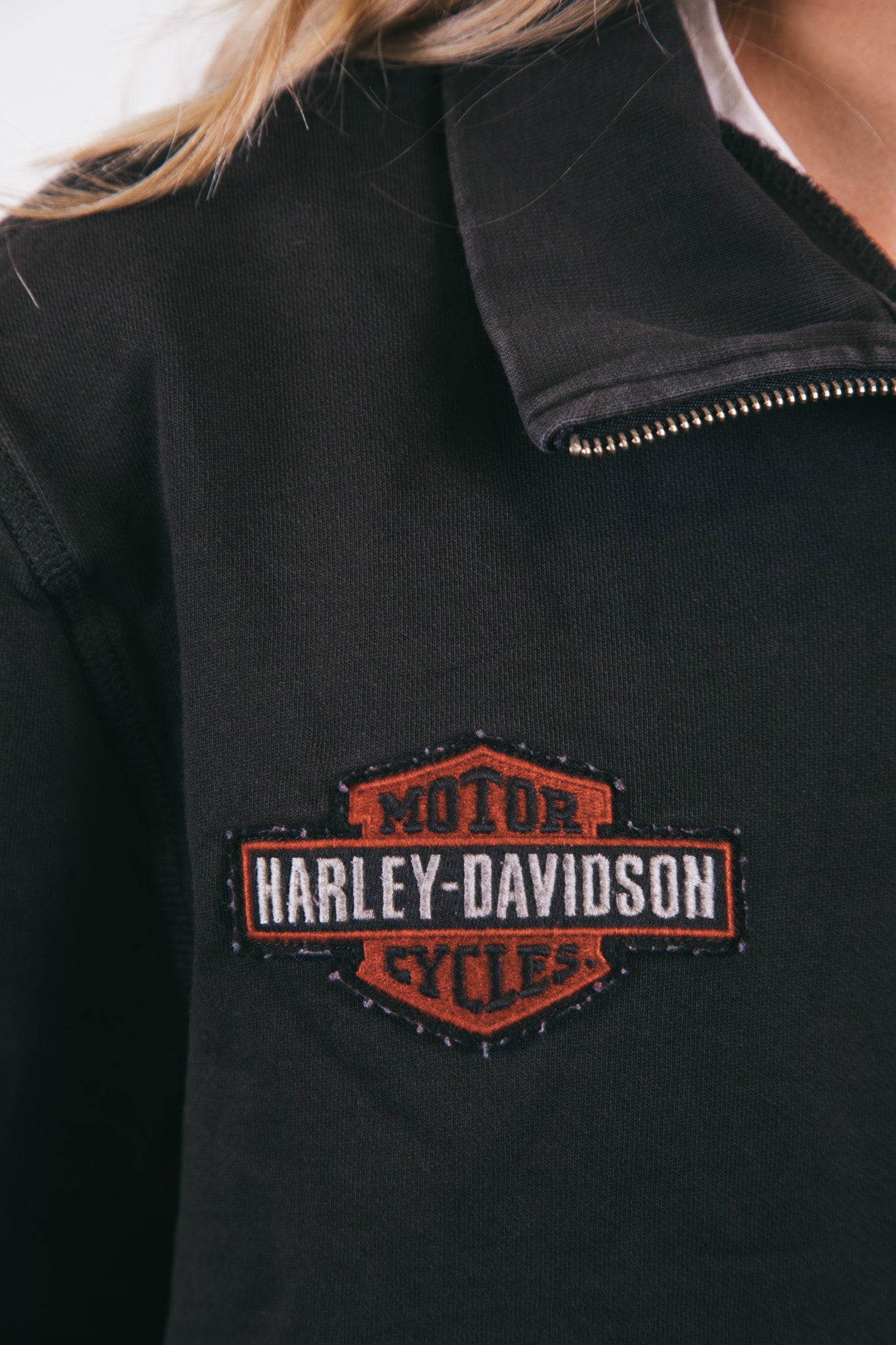 Harley Davidson - Quarter Zip (M)