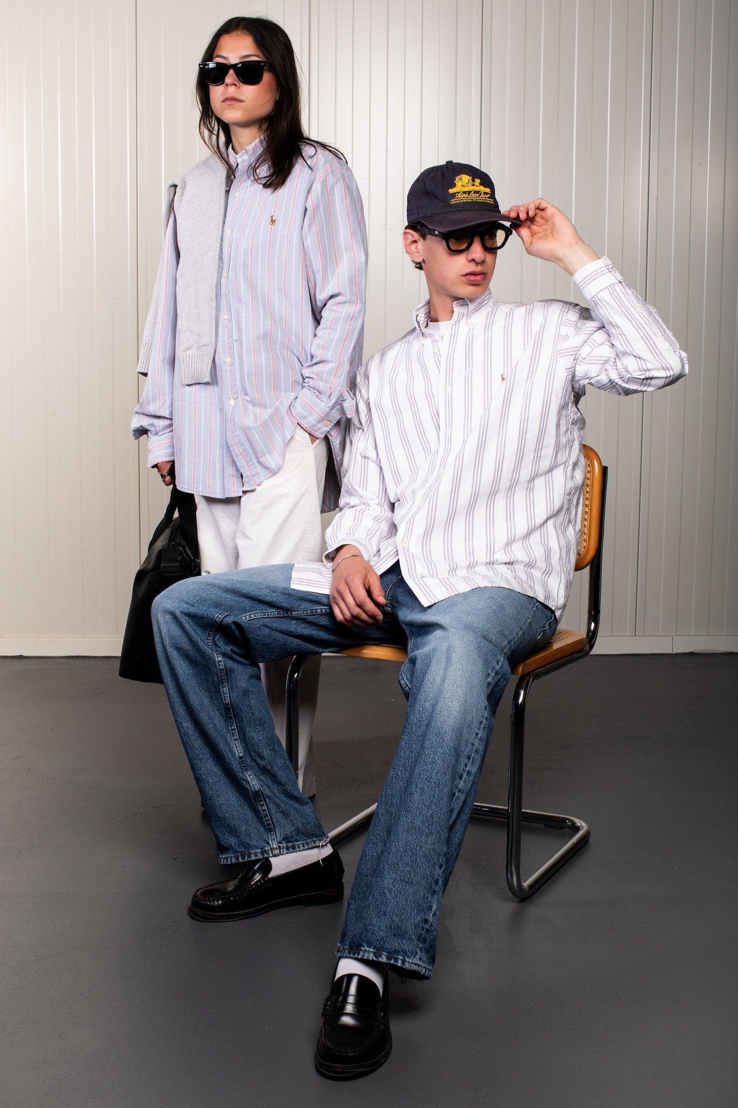 Ralph Lauren Vintage Shirts Box Striped