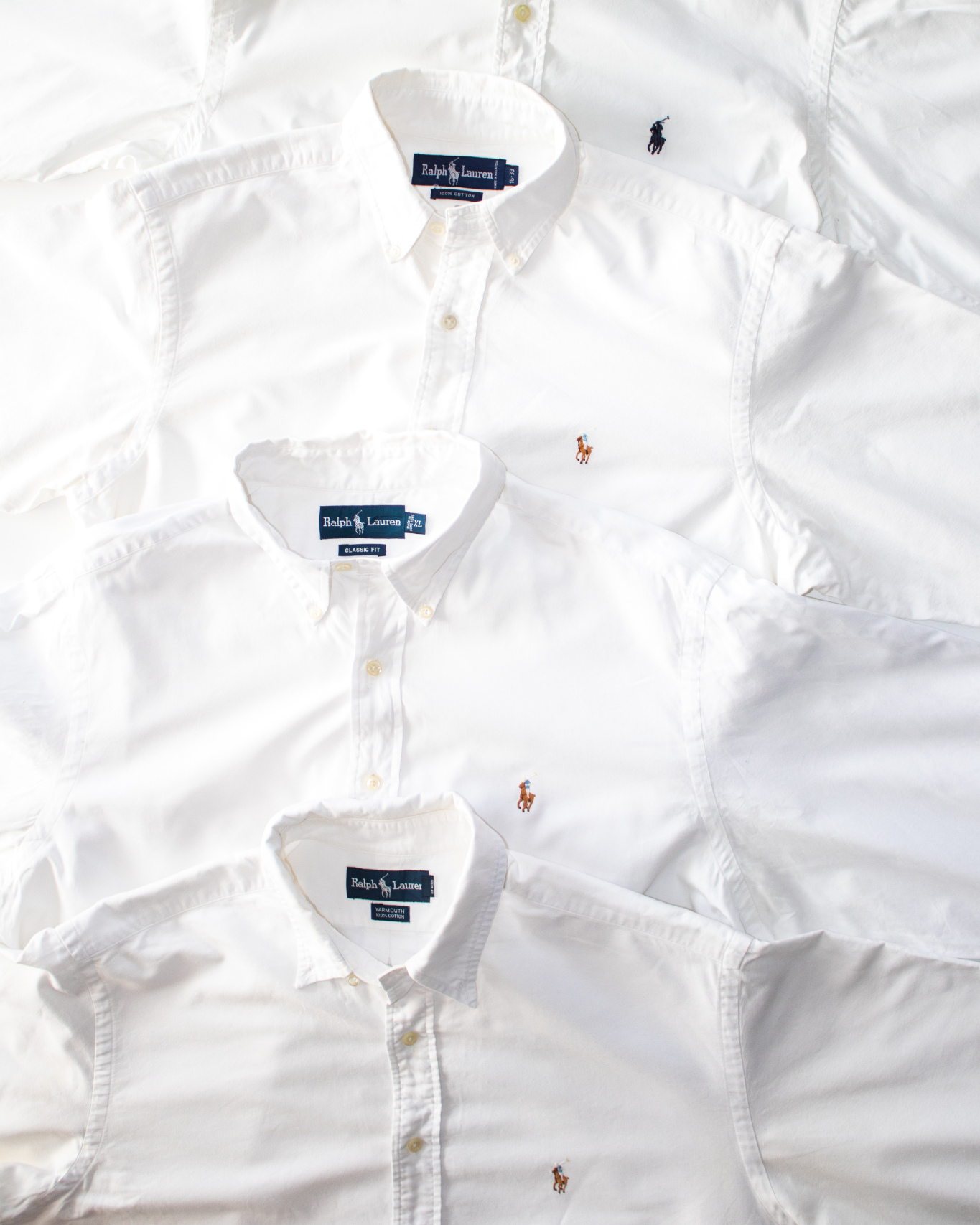 Boîte de chemises vintage Ralph Lauren premium
