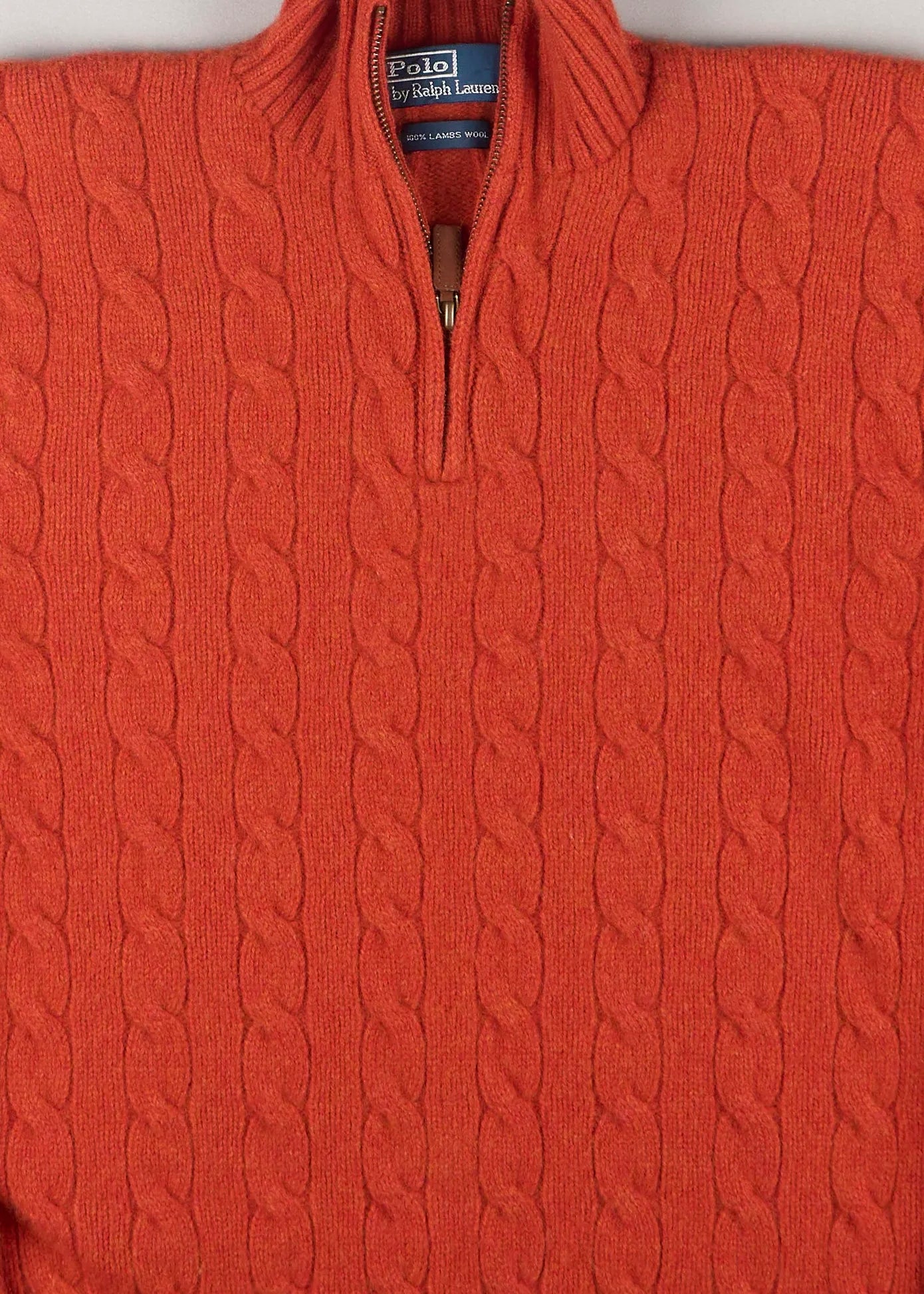 Ralph Lauren - Lambswool Quarter Zip (L)