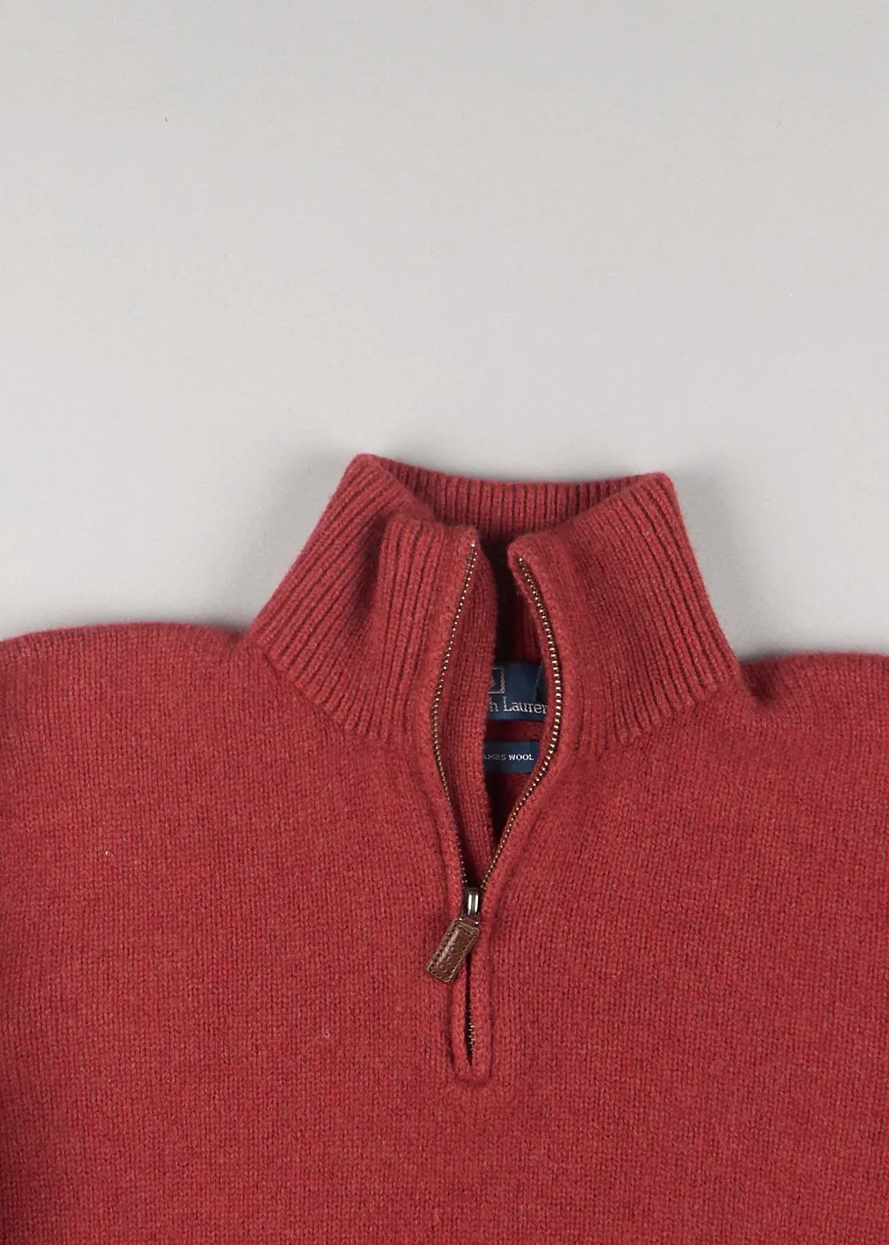 Ralph Lauren - Lambswool Zip (M)