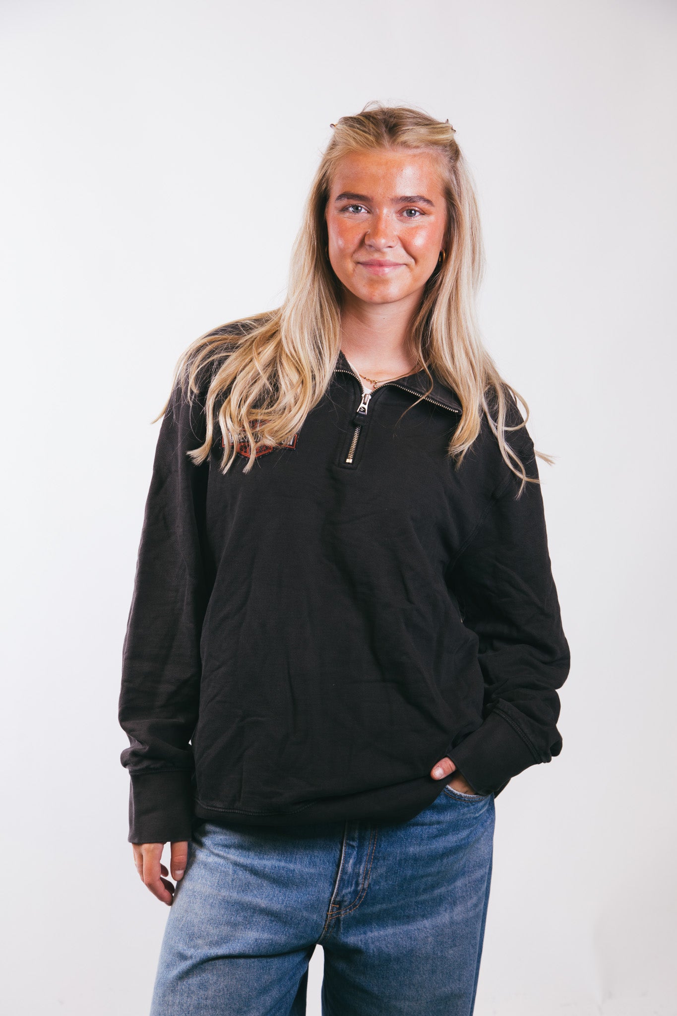 Harley Davidson - Quarter Zip (M)