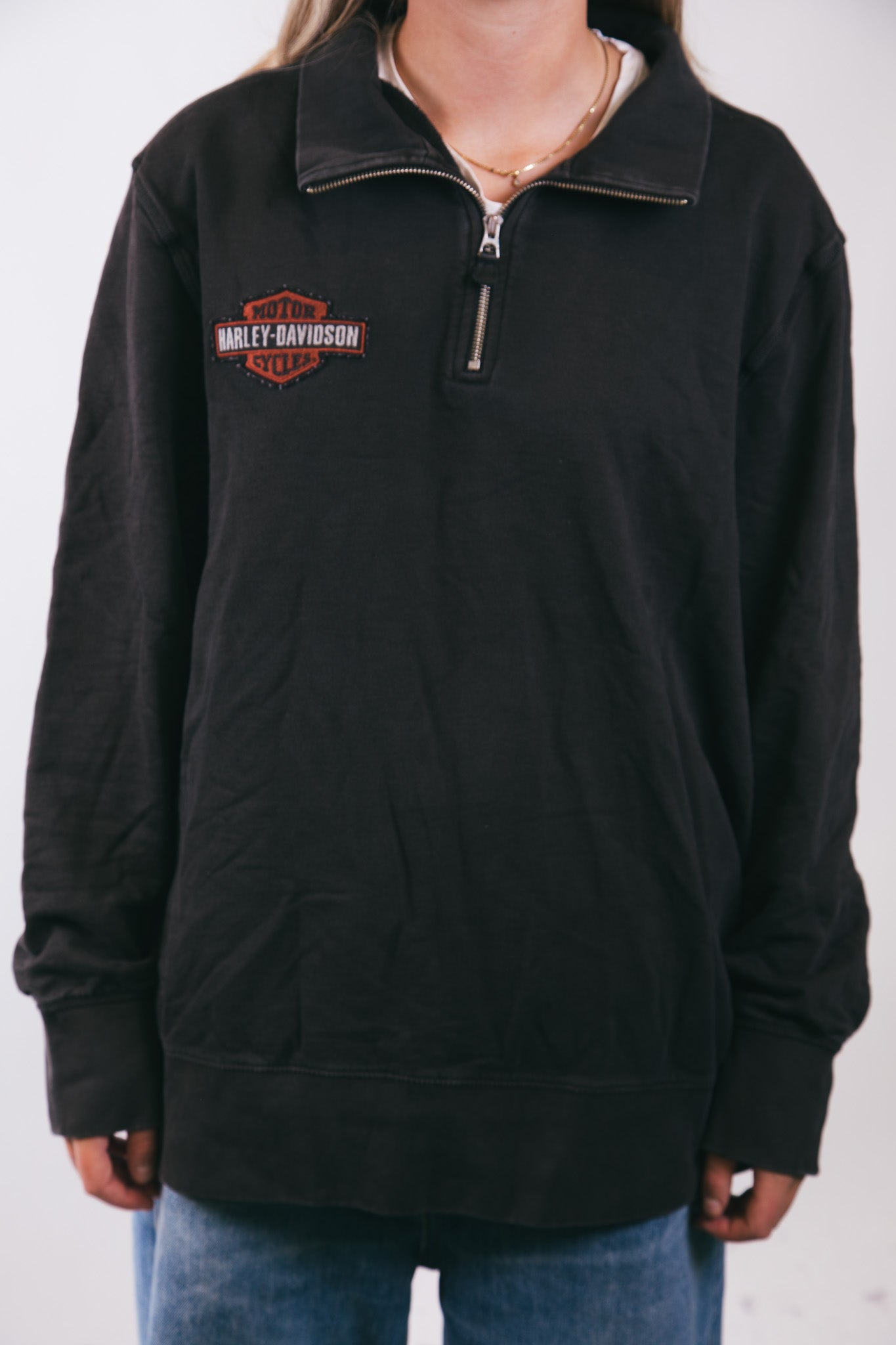 Harley Davidson - Quarter Zip (M)