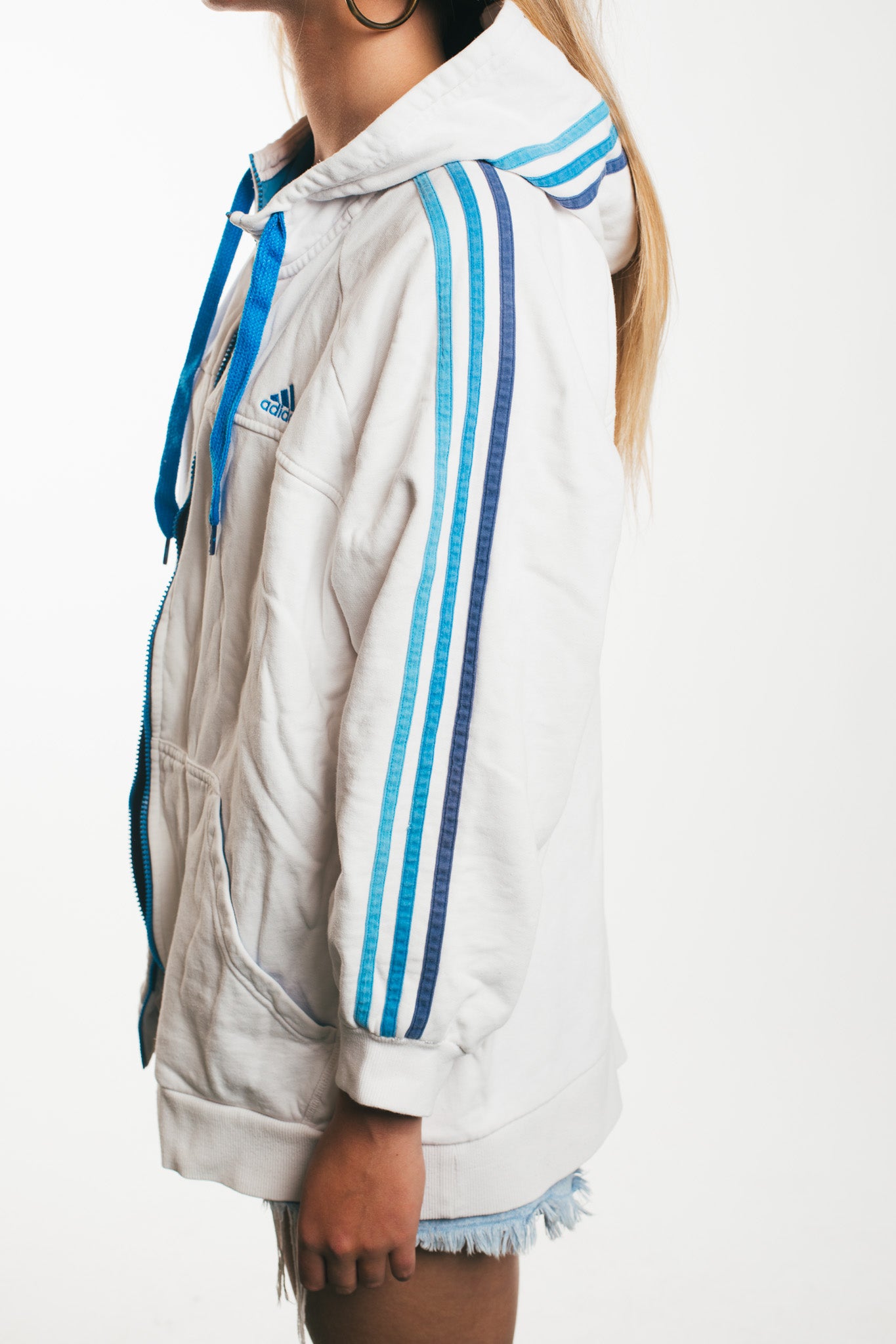 Adidas - Durchgehender Reißverschluss (S)