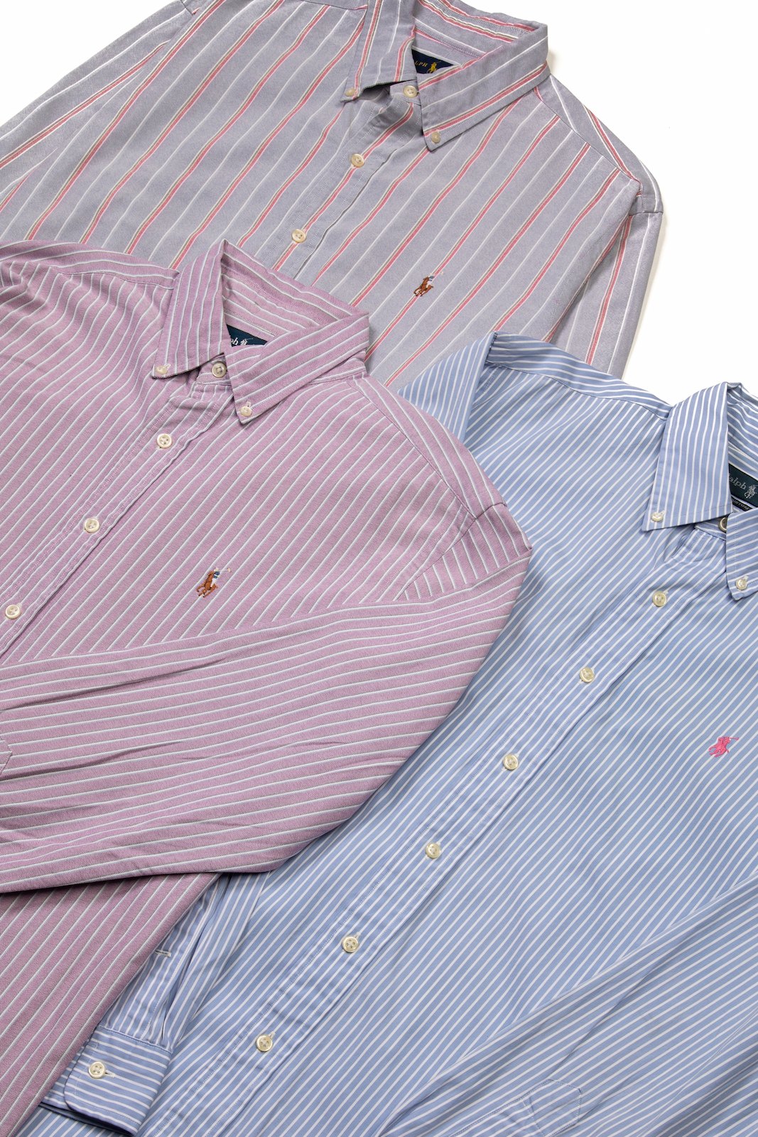 Ralph Lauren Vintage Shirts Box Striped