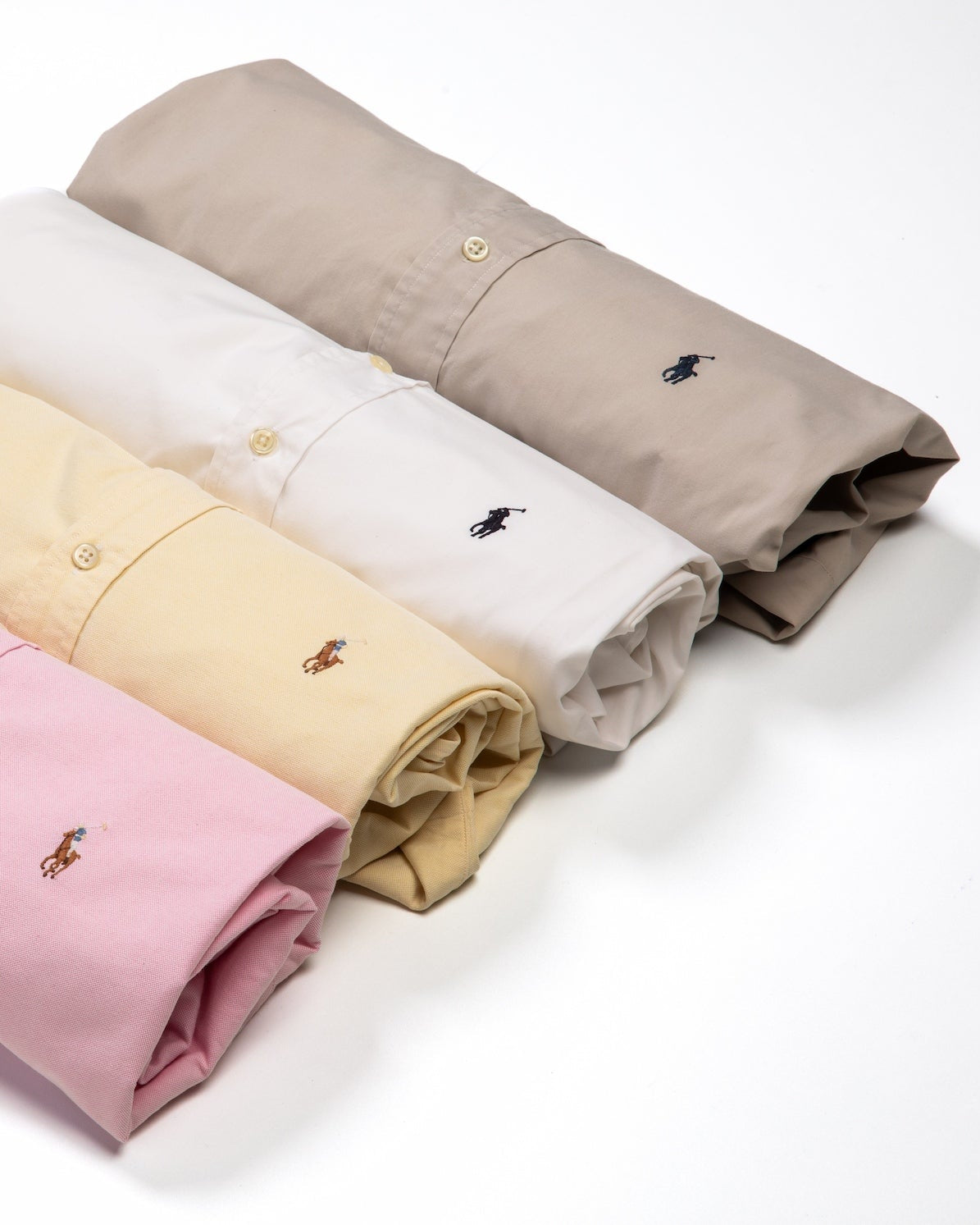 Ralph Lauren Vintage Shirts Box Solid
