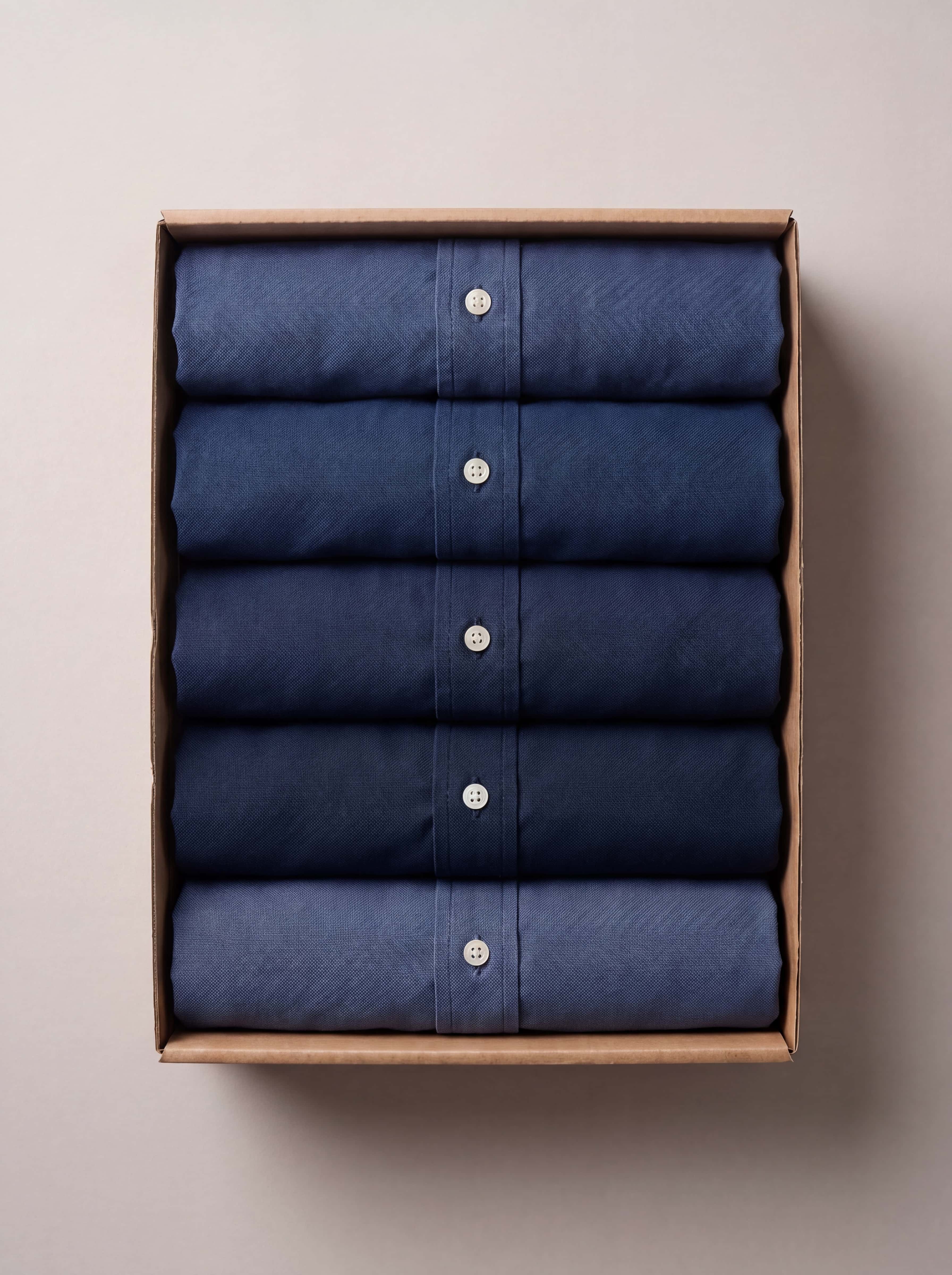 Ralph Lauren Vintage Shirts Box Solid