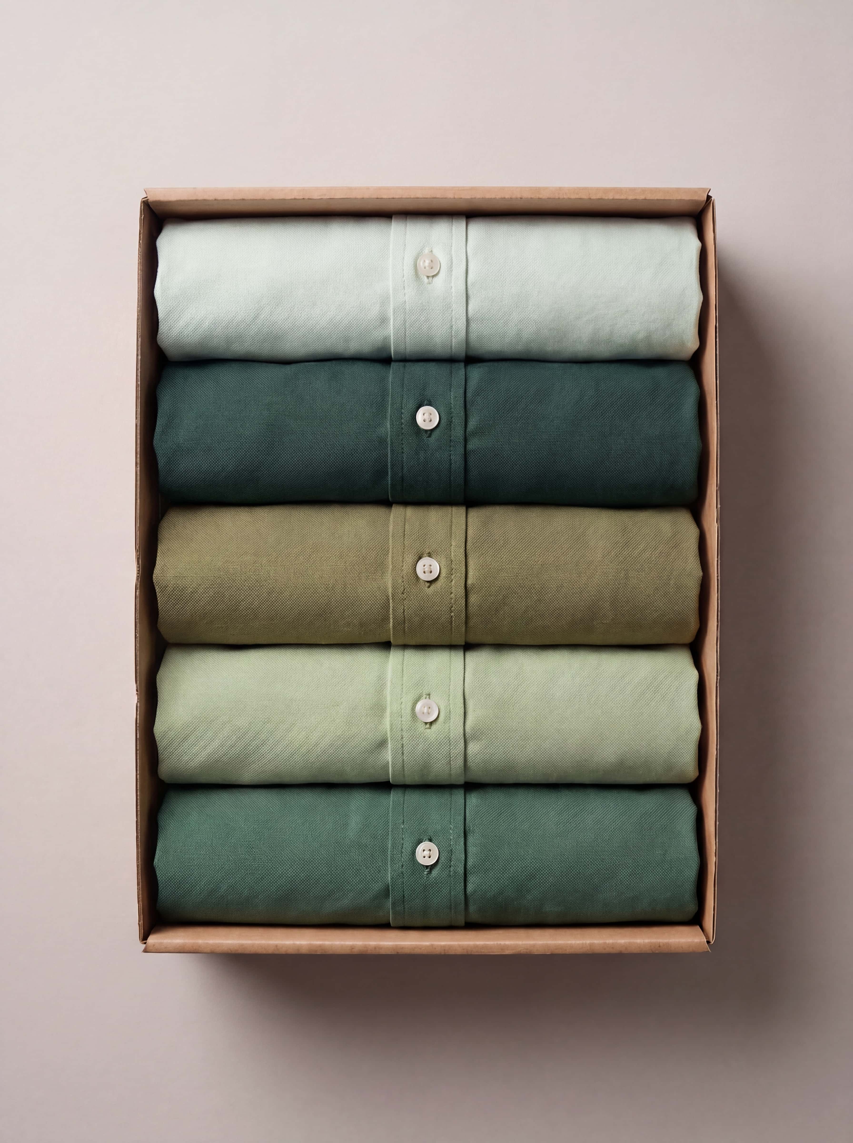 Ralph Lauren Vintage Shirts Box Solid